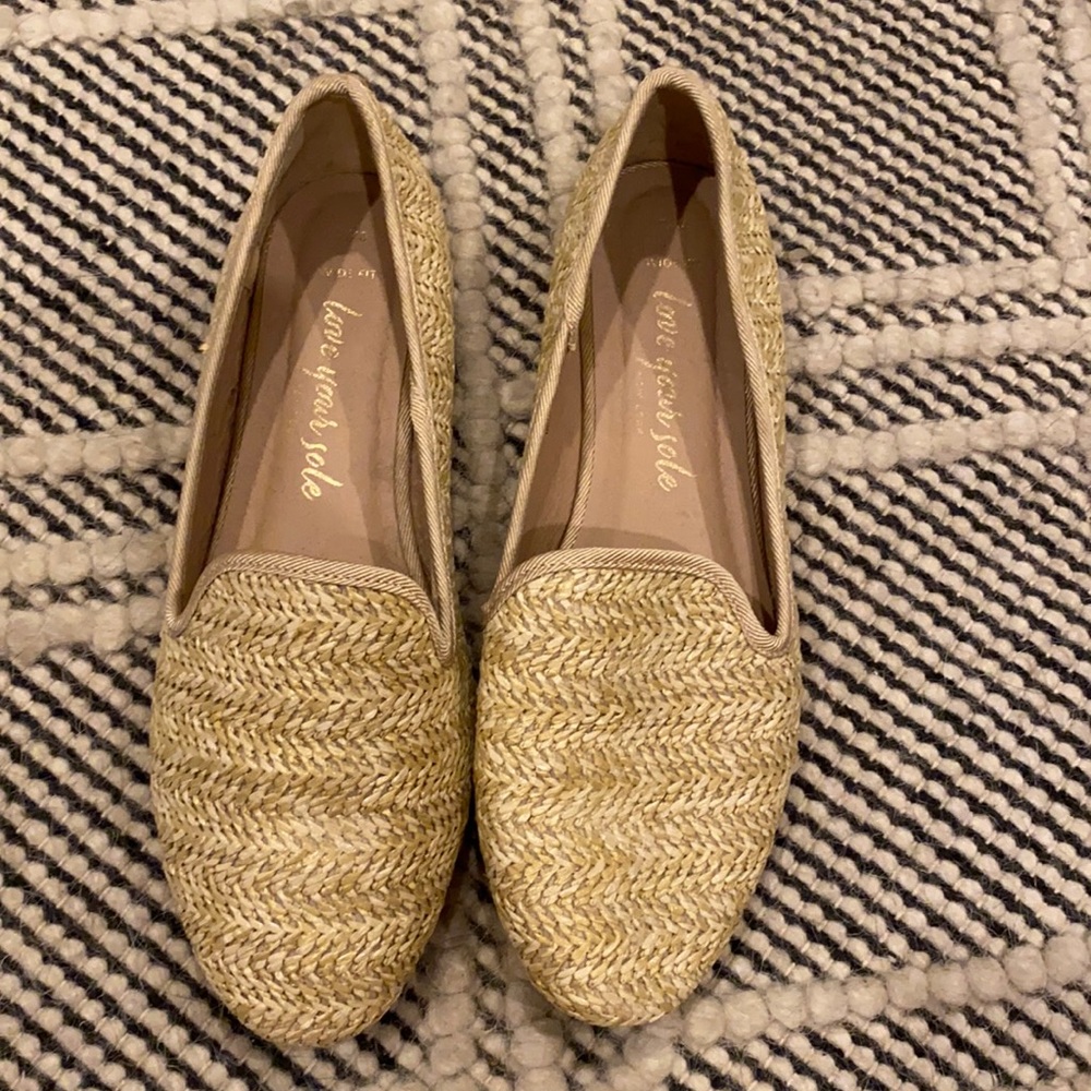 Woven loafers